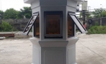 Hệ thông cửa nhà bảo vệ lục giác VINACABIN