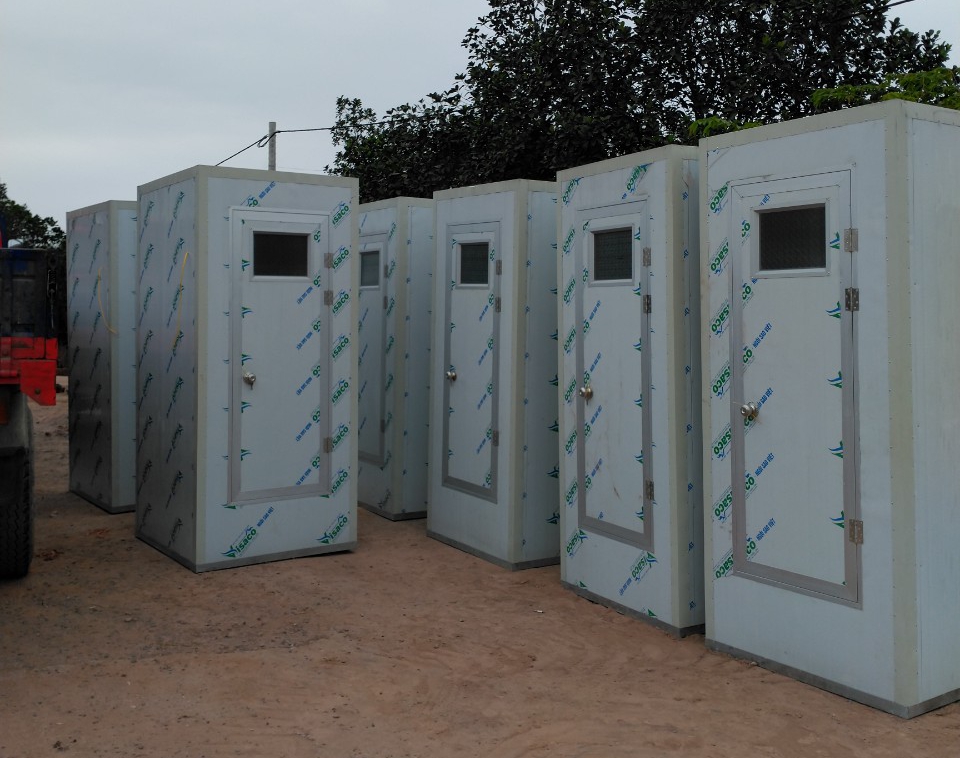 Nhà vệ sinh di động HMT05 bằng Panel tôn - xốp