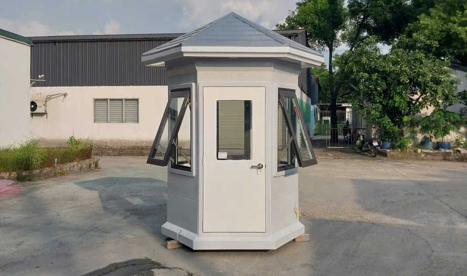 Bốt gác, cabin nhà bảo vệ, chốt bảo vệ composite, thép nhôm, inox